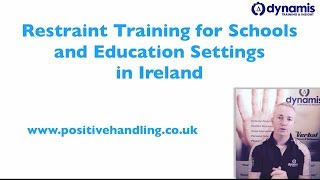 Positive Handling training for Schools in Ireland now available [upl. by Nhguaved]