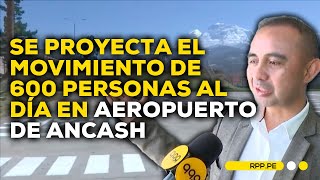 Koki Noriega espera que pronto se pueda construir un aeropuerto en Chimbote [upl. by Eelessej]