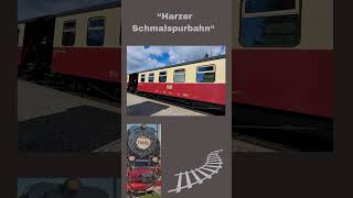 Harzer Schmalspurbahn dampflok harz sachsenanhalt lokomotive [upl. by Jelene]