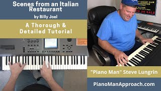 Scenes from an Italian Restaurant Billy Joel Free Tutorial [upl. by Anaek283]