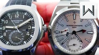 Vacheron Constantin Overseas Dual Time vs Patek Philippe Aquanaut Travel Time [upl. by Melbourne782]