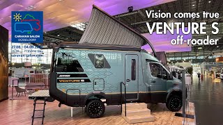 🆕 WORLD PREMIERE Vision comes true HYMER presents the exclusive Venture S offroader [upl. by Cavallaro]