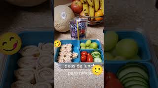 Ideas de lunch para niños🙂 [upl. by Brenk]