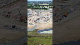 Ørsteds Hornsea 3 Wind Farm Norfolk July 2024 Construction [upl. by Ahsaetan49]