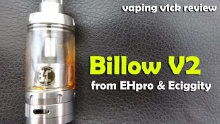 Billow V2 from EHPro amp Eciggity  Review amp Build [upl. by Kramnhoj]