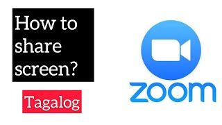 Zoom how to share screen Tagalog [upl. by Japeth]