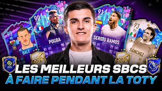 LES MEILLEURS SBCS A FAIRE PENDANT LA TOTY SUR FIFA 23  RAMOS BALE SANCHEZ POGBA MBAPPE [upl. by Can132]