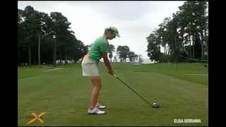 Elisa Serramia LPGA  Kingsmill Championship  The Driver [upl. by Ecinnaj]