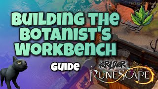 Building the Botanists Workbench Guide  Runescape 3 [upl. by Debora]