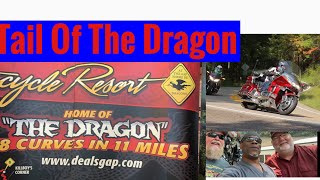 Honda Goldwings Ride The Tail Of The Dragon [upl. by Meelak]