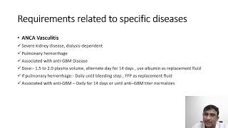 Plasmapheresis PART I Dialysis Technology Update 2024 AIIMS Nagpur [upl. by Ymaral]