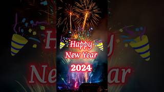 Happy New Year 2024 🥳 WhatsApp Status whatsappstatus shorts ytshorts newyear [upl. by Anehta]