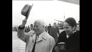 Charlie Chaplin Heads To Waterville Co Kerry Ireland 1961 [upl. by Revkah818]