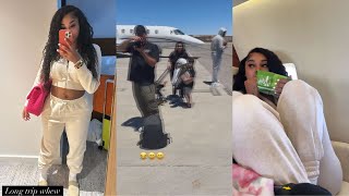 Jania Meshell Yells “They Working” As She Gets Off Of Plane 😂😂😂 [upl. by Whitaker631]