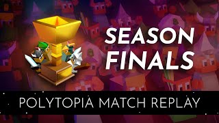 Polysseum Season Finals  Match replay  The Battle of Polytopia [upl. by Nyssa]