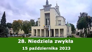 1510 g1300 28 Niedziela zwykła  Msza święta na żywo  NIEPOKALANÓW – bazylika [upl. by Neeham]