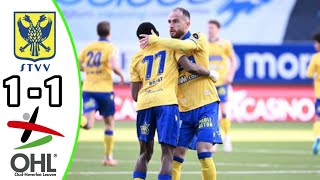 StTruiden vs OudHeverlee Leuven 11 Highligjts  Jupiler Pro League 2024 Efootball Gameplay [upl. by Aicemat]