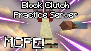 Best MCPE Clutch Practice Map Clutch amp Bridging Practice MCPLAYHD Bedrock Alternative [upl. by Nonnahsed]