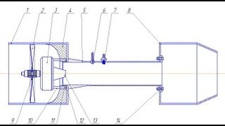 Jet Engine Чертёж и описание [upl. by Gabler]