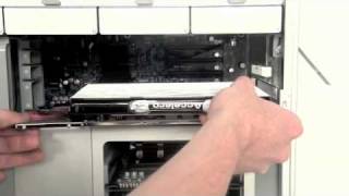 Mac Pro Repair  Opening Video Card amp RAM Memory Removal [upl. by Meluhs]