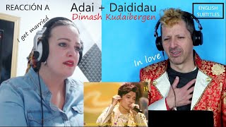 FRIENDS REACTION quotDaididauquot Dimash Kudaibergen  Spanish with subtitles [upl. by Alitta992]