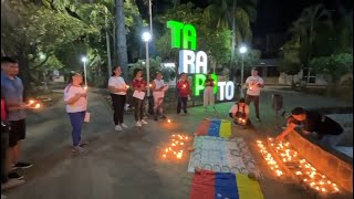 Venezolanos que residen en Tarapoto realizan vigilia en contra de la violación de derechos humanos [upl. by Alian]