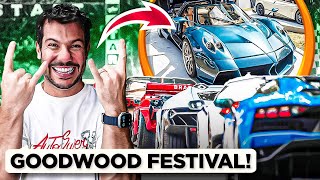 🚨O EVENTO DE CARRO MAIS F0D DO MUNDO😈 GOODWOOD FESTIVAL INGLATERRA ft Bruno Senna e VHD [upl. by Nohsad492]