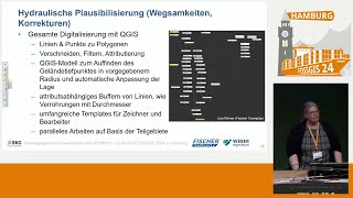 FOSSGIS 2024 Starkregengefahrenhinweiskarten für NiedersachsenSchleswigHolsteinHB und Hamburg [upl. by Aihsikal951]