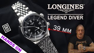 Ecco il nuovo Longines Legend Diver da 39 mm [upl. by Easter641]