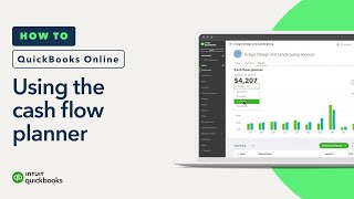 How to use the cash flow planner in QuickBooks Online [upl. by Canty]