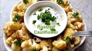 Roasted Cauliflower  FoodForYourGoodcom [upl. by Nara]