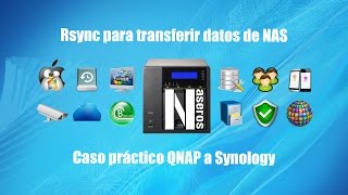 Rsync para transferir datos de NAS Qnap a Synology [upl. by Arelc]