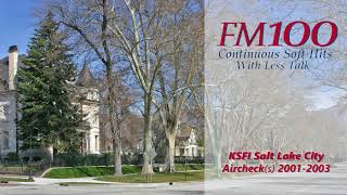 FM 100 Salt Lake City Aircheck 20012003 [upl. by Rochemont]