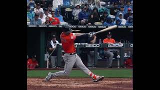 Alex Bregman Swing Slow motion  MLB Baseball Highlights [upl. by Helas]