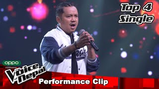 Ashish Mahar quotHimal Hiu Padi Gayo quot  The Voice of Nepal Season 4  2022 [upl. by Rett759]