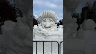 ❄️2024 Sapporo Snow Festival❄️ japanlife japantravel sapporo visitsapporo sapporosnowfestival [upl. by Ecart]