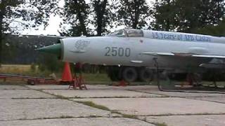 MiG21MF Caslav [upl. by Verras]