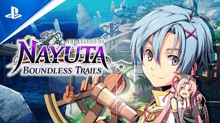 The Legend of Nayuta Boundless Trails  Gameplay Trailer  PS4 Games [upl. by Eeliak]