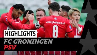 GÖTZE scores ⚽ amp VEERMAN debut ✨  HIGHLIGHTS FC Groningen  PSV [upl. by Philipp]