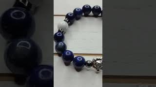 Making Beaded Bracelets For Men thecreator jewelrymaking handmadejewelry [upl. by Sukram]