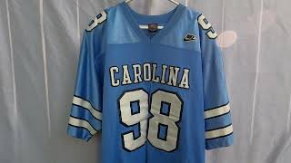 North Carolina Tar Heels Football Jersey LAWRENCE TAYLOR Nike XXL [upl. by Lassiter675]