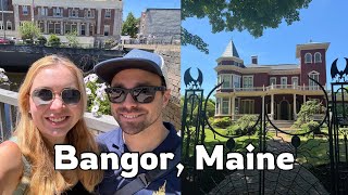 Exploring Bangor Maine  Stephen King’s House [upl. by Naugal]