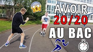 COMMENT AVOIR 2020 AU BAC DE SPORT  AUGMENTER LA VMA  Ft Kosmith [upl. by Lonergan]