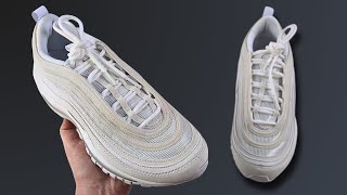 HOW TO FACTORY LACE NIKE AIR MAX 97  Air Max 97 Lacing [upl. by Nazario576]