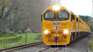 New KiwiRail DL Locomotives Delivery Run  Buckland [upl. by Dinah]