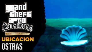 GTA San Andreas Definitive Edition  Guía de Logros y Trofeos  Ubicación de las Ostras [upl. by Nazarius]