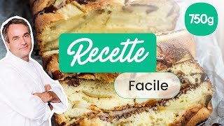 Recette facile  gâteau danniversaire poire et pépites de chocolat  750g [upl. by Bibbie]