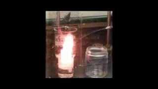 11M nbutyl lithium in Hexane Reacts With Water [upl. by Eikciv335]