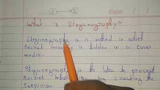 steganographysteganography in hindisteganography example steganography in cyber securitymscoder [upl. by Niwrek611]