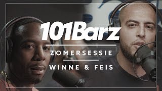 Winne amp Feis  Zomersessie 2018  101Barz [upl. by Aerdnaid]